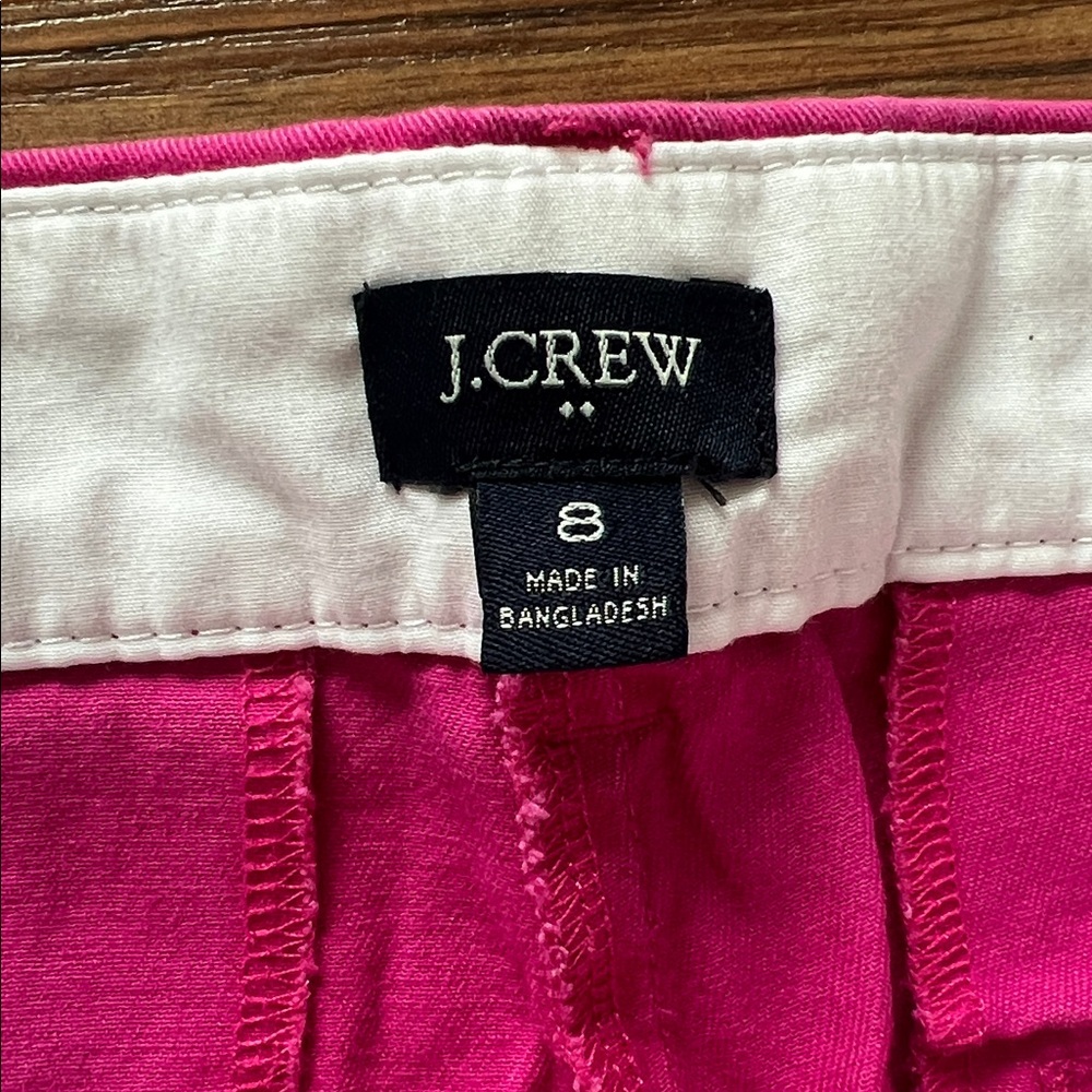 J. Crew Vibrant Pink Women's Shorts 3.5” - Picture 2 of 4